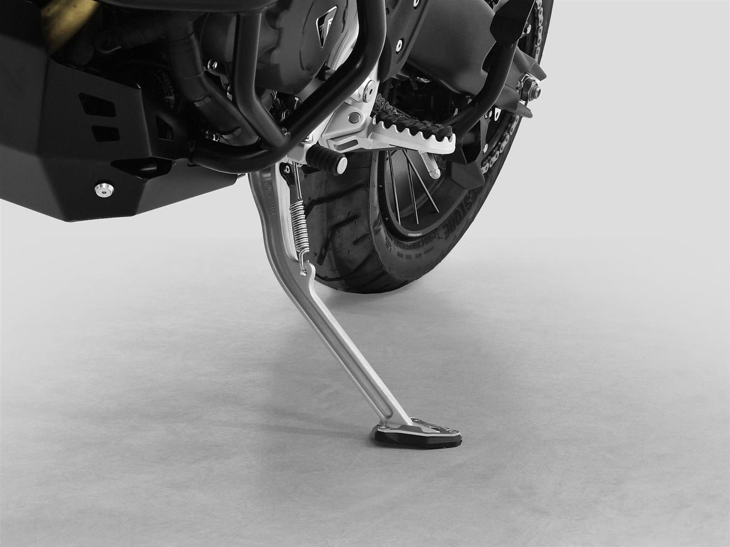 Seitenständerfuß-Verbreiterung passend für Triumph Tiger 900 Rally 2019-2023 - Kama Bike Parts
