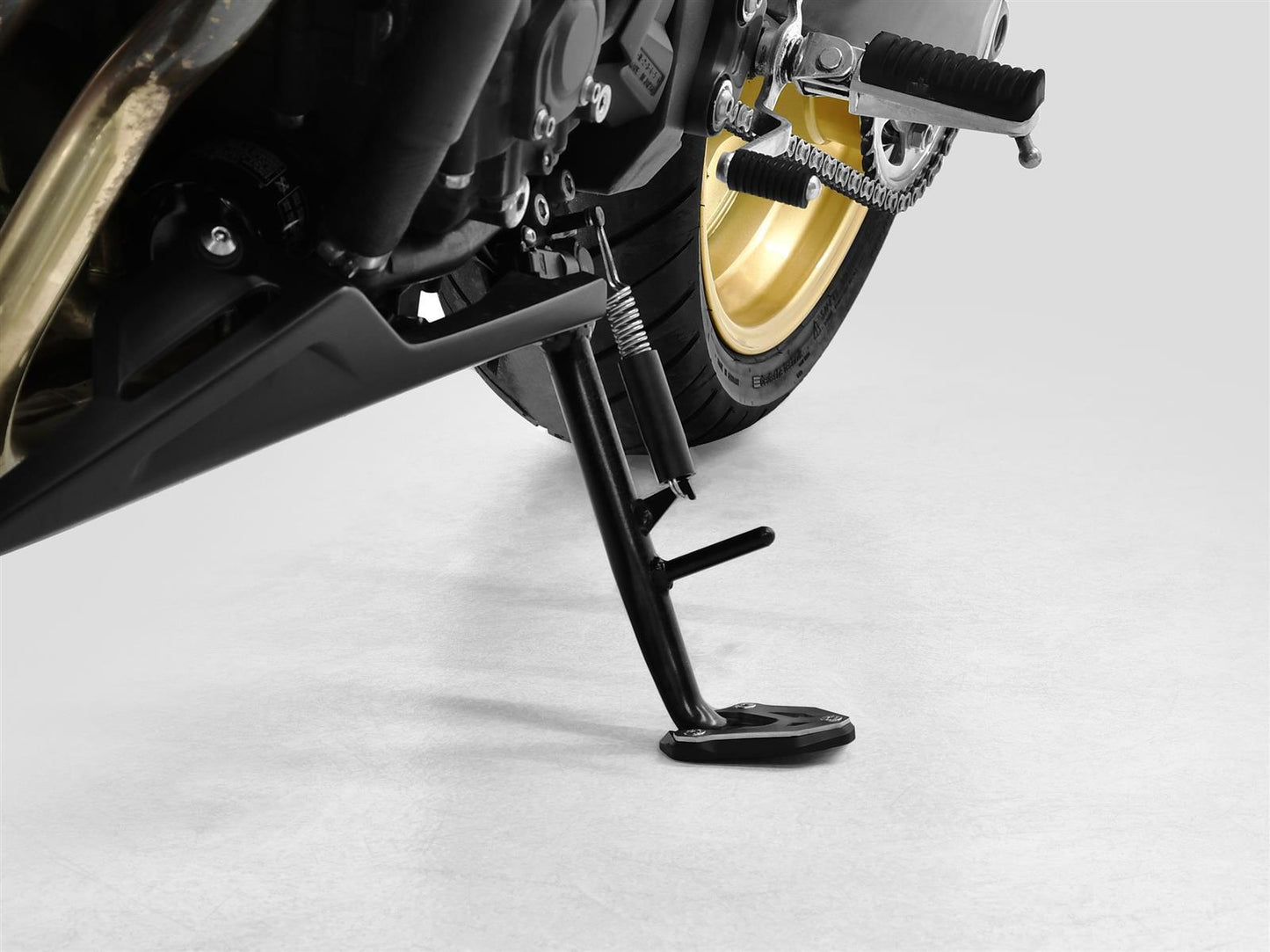 ZIEGER Seitenständerfuß-Verbreiterung passend für Yamaha FZ8 Fazer 2010-2016 - Kama Bike Parts