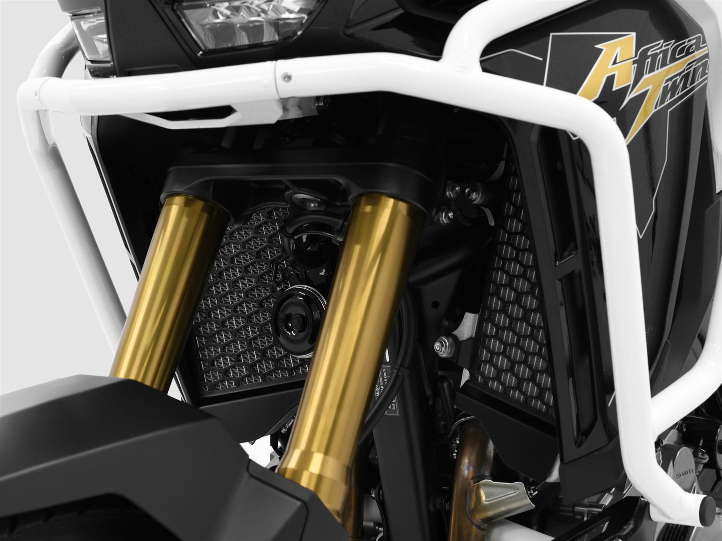 Kühlerabdeckung passend für Honda CRF 1100 L Africa Twin Adventure Sports 2020-2024 - Kama Bike Parts