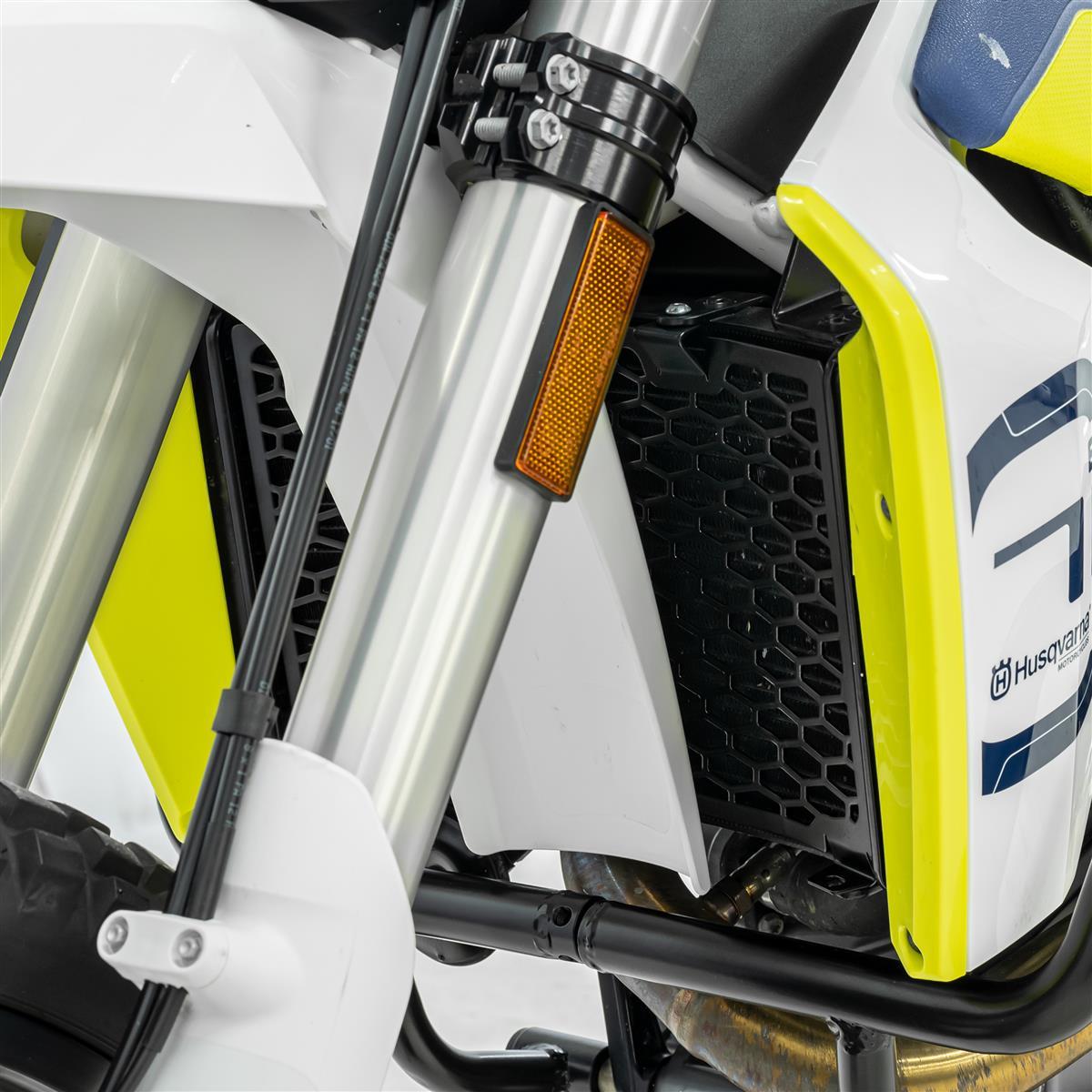 ZIEGER Kühlerabdeckung passend für Husqvarna 701 Enduro / Supermoto 2016-2023 - Kama Bike Parts