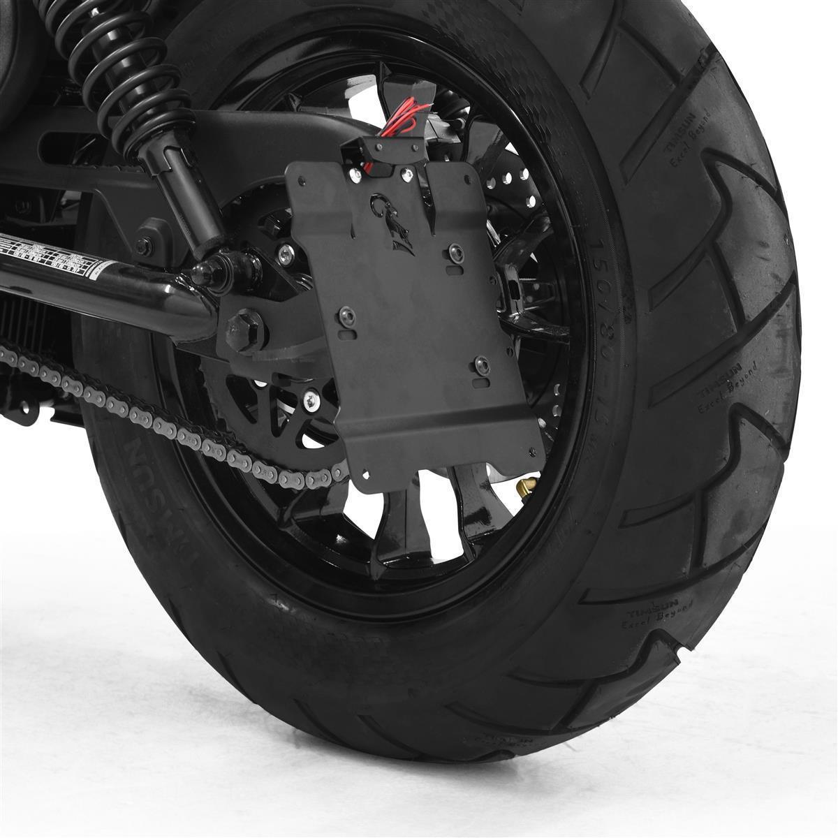 Kennzeichenhalter passend für Hyosung GV 650 2006-2024 - Kama Bike Parts