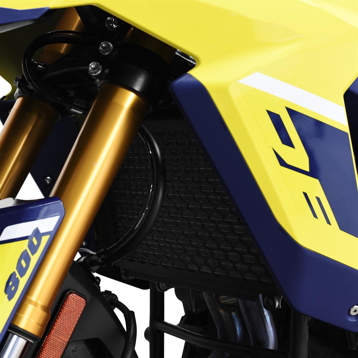 ZIEGER Kühlerabdeckung passend für Suzuki DL 800 DE V-Strom 2023-2024 - Kama Bike Parts
