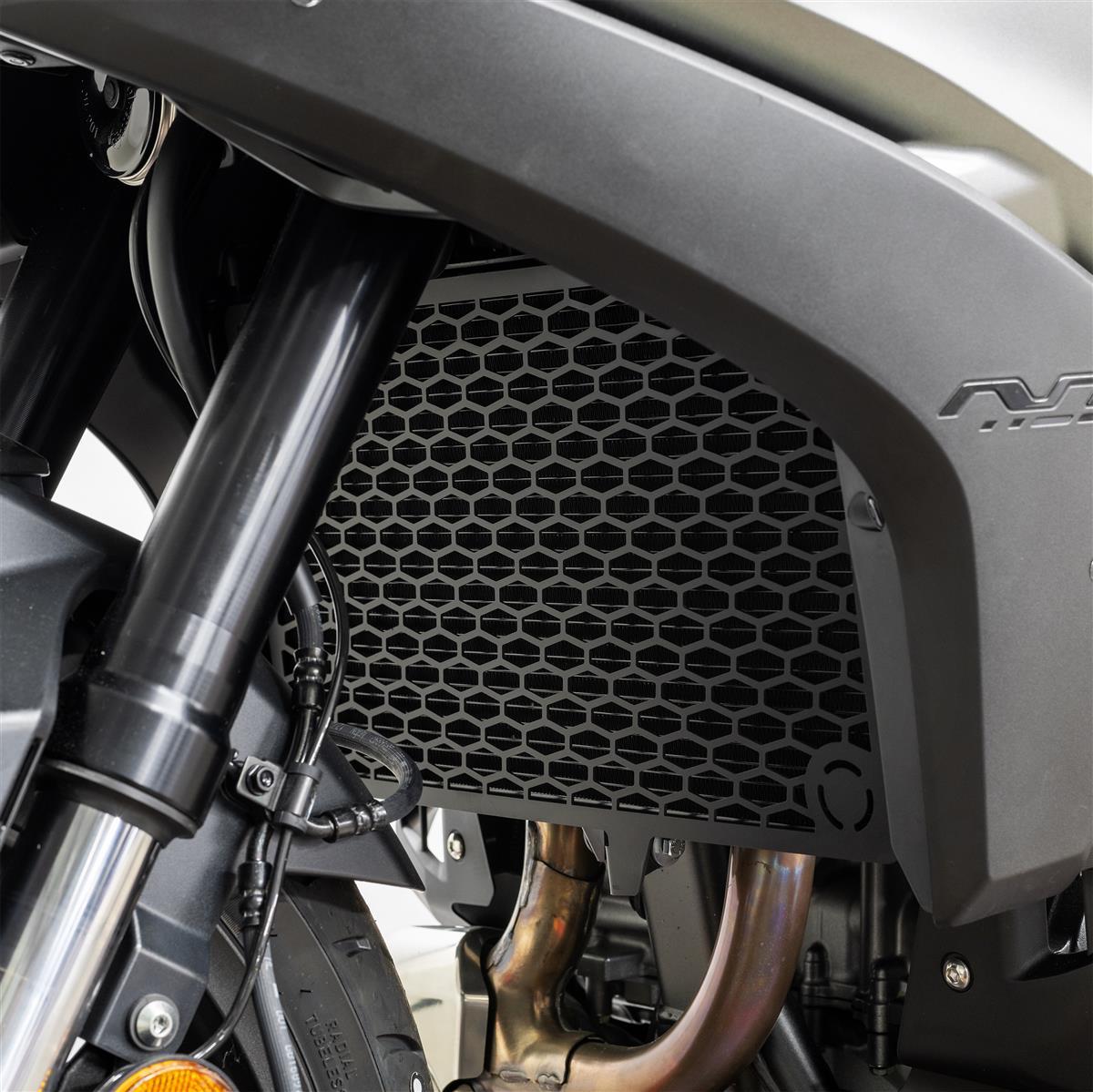 ZIEGER Kühlerabdeckung passend für Honda NT 1100 2022-2025 - Kama Bike Parts