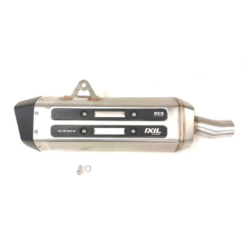 IXIL MXT Edelstahl Auspuff passend für Benelli TRK 502 X 2018-2021 (P16)
