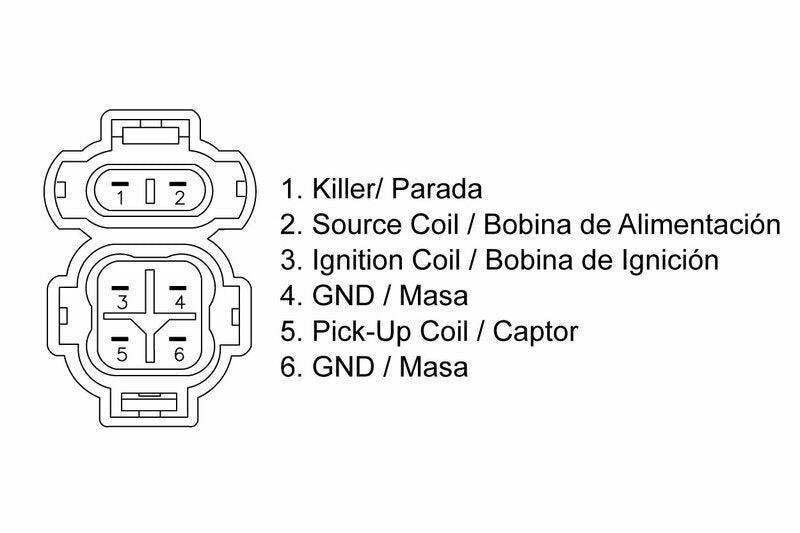 CDI Zündeinheit passend für Honda TRX 400 SPORTRAX 1999-2004 - Kama Bike Parts