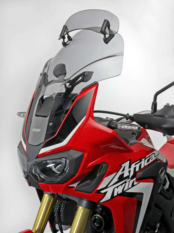 MRA Vario Tourenscheibe grau passend für Honda CRF 1000 L AFRICA TWIN 2016-2019