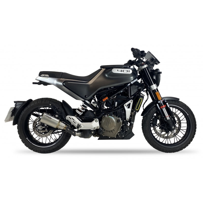 IXIL RC Auspuff Edelstahl / Endkappe Carbon passend für KTM 125 DUKE 2021-2023