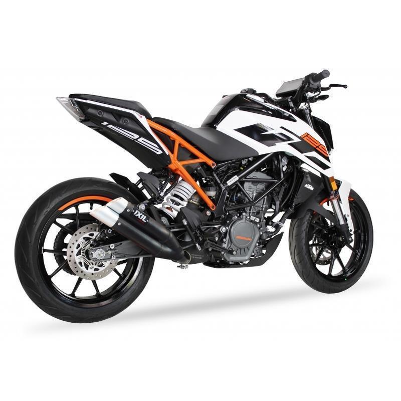 IXIL Hyperlow black XL Auspuff passend für KTM RC 125 2017-2020