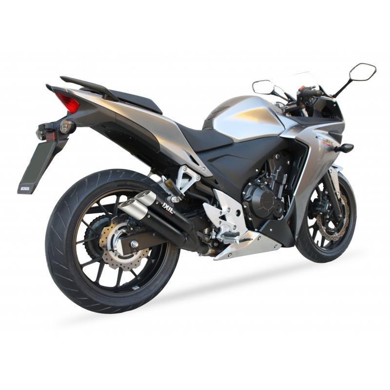 Auspuff Hyperlow black XL passend für Honda CB 500 XA ABS 2013-2016