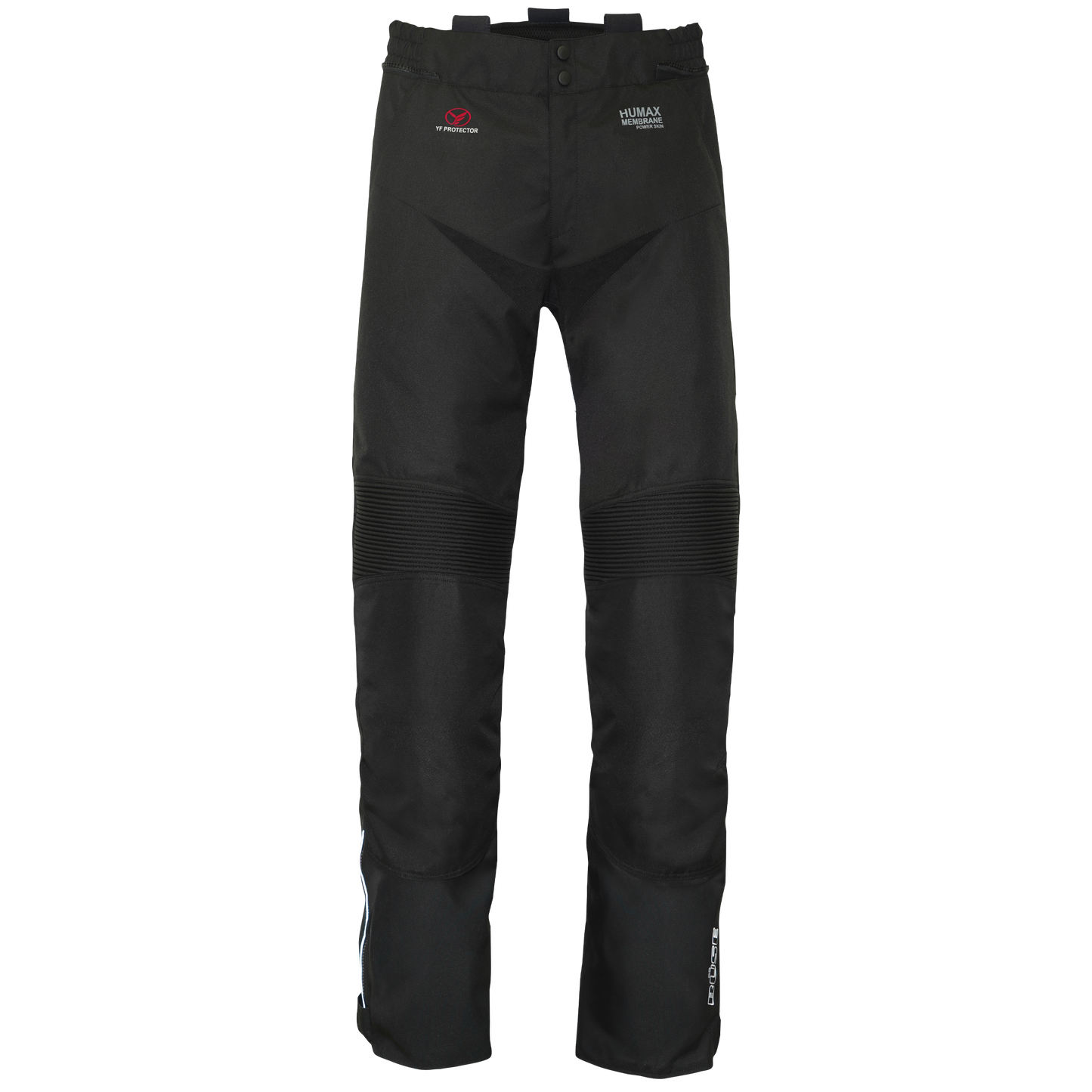 BÜSE Rider Motorrad-Textilhose schwarz wasserdicht mit Protektoren
