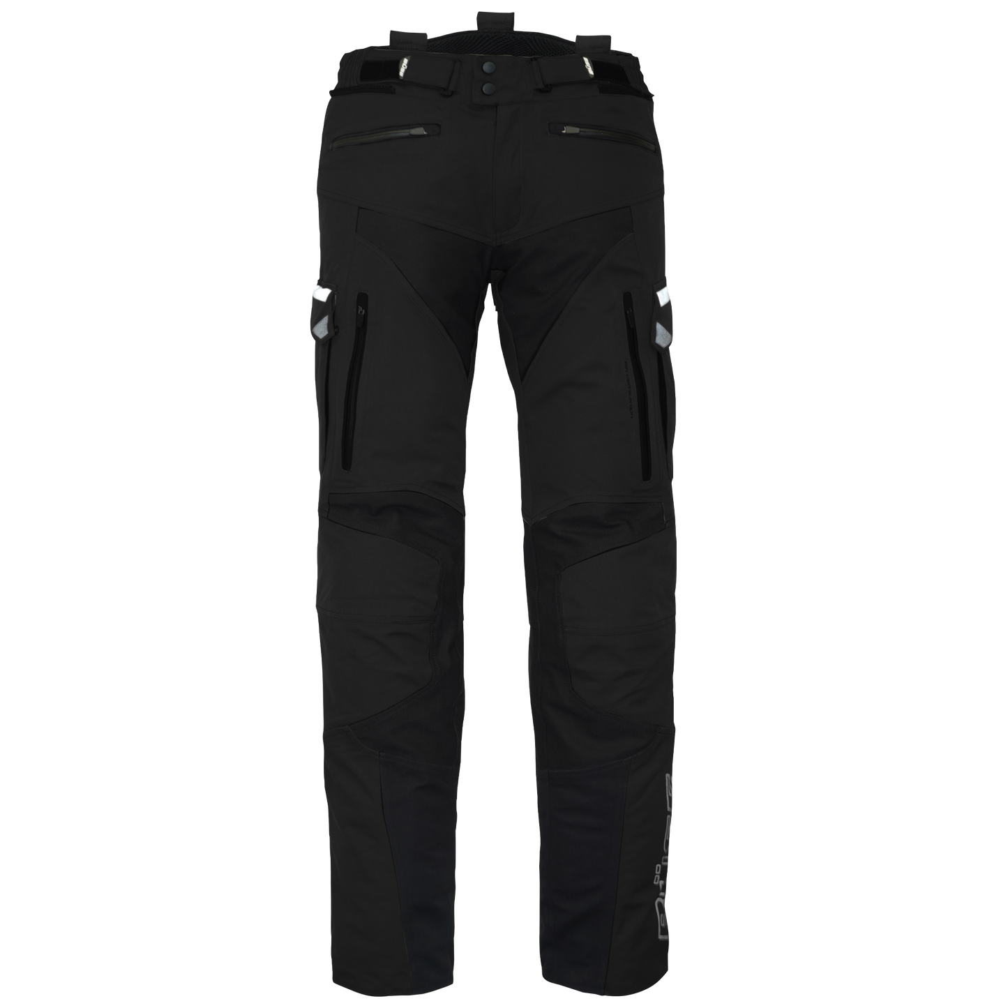 BÜSE Grado Pro Motorrad-Textilhose schwarz wasserdicht mit Protektoren