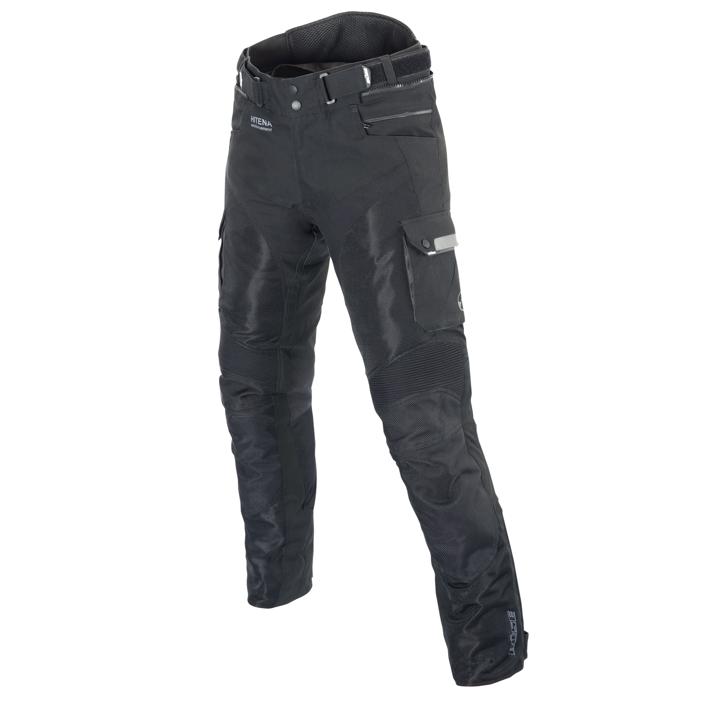 BÜSE Livorno Motorrad-Textilhose schwarz mit Protektoren