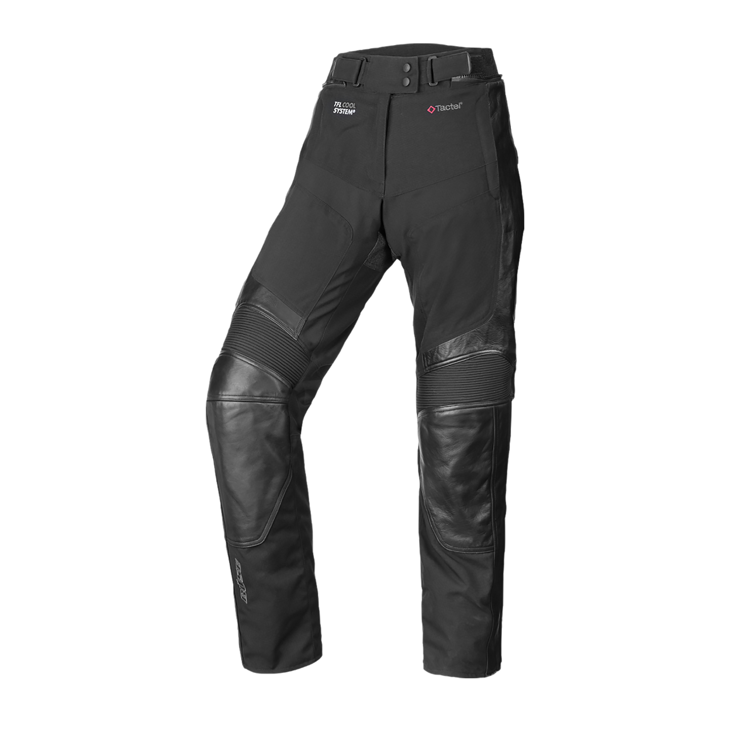 BÜSE Ferno Damen Motorrad-Textil/Lederhose schwarz wasser- & winddicht