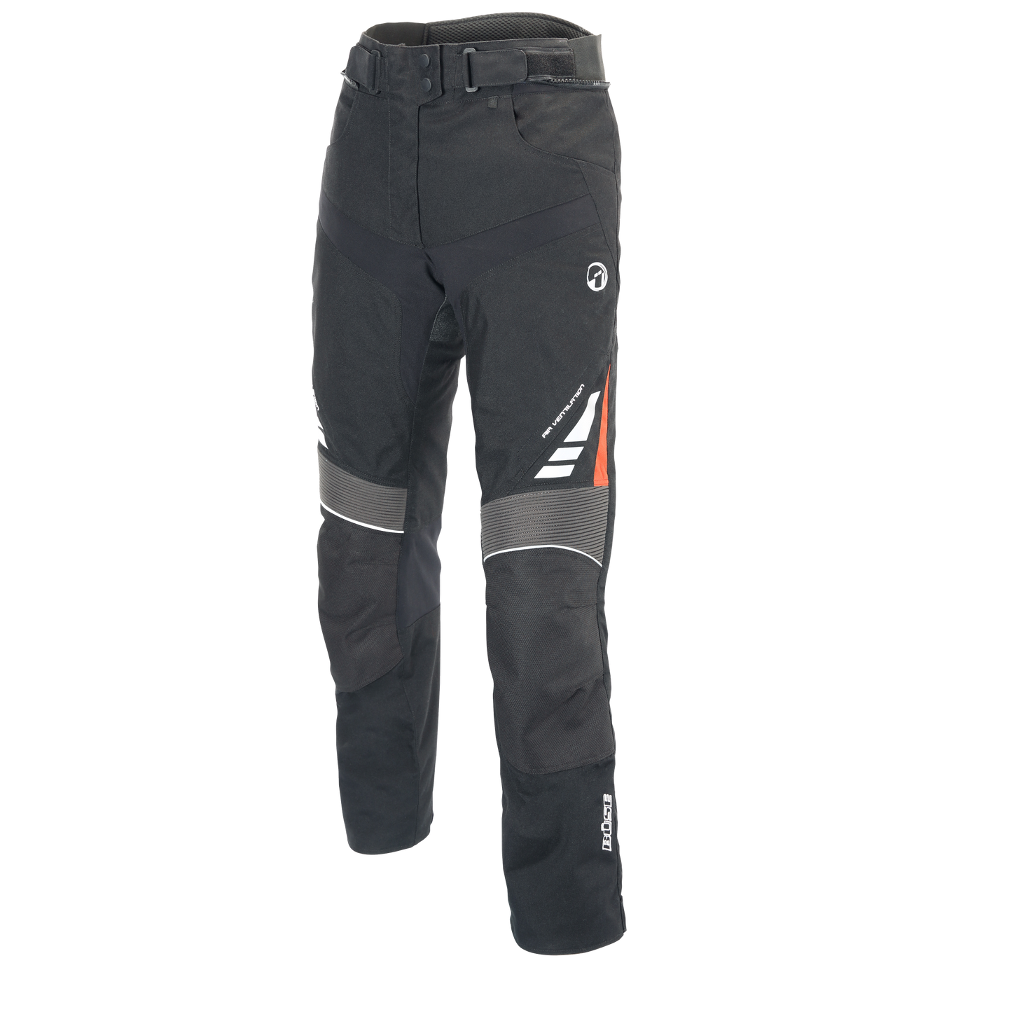 BÜSE B.Racing Pro Motorrad-Textilhose Damen schwarz/anthrazit wasserdicht
