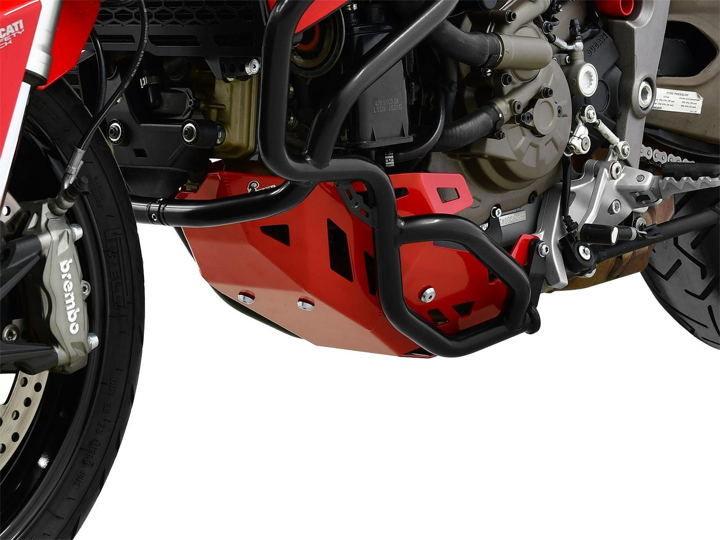 ZIEGER Motorschutz passend für Ducati Multistrada 1200 2015-2017 - Kama Bike Parts