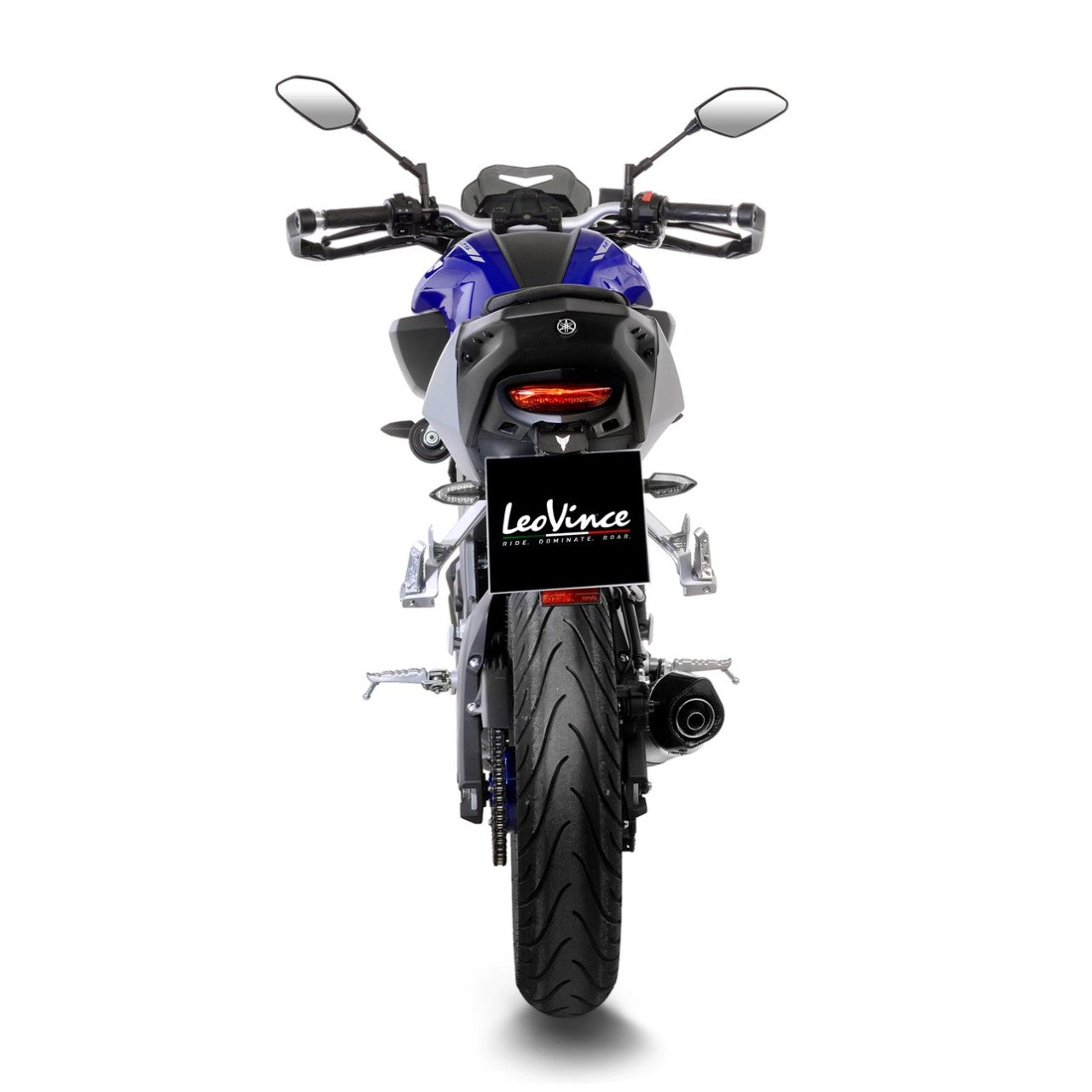 LeoVince LV One EVO Auspuff Edelstahl passend für YAMAHA MT-125 - YZF-R125 17-18
