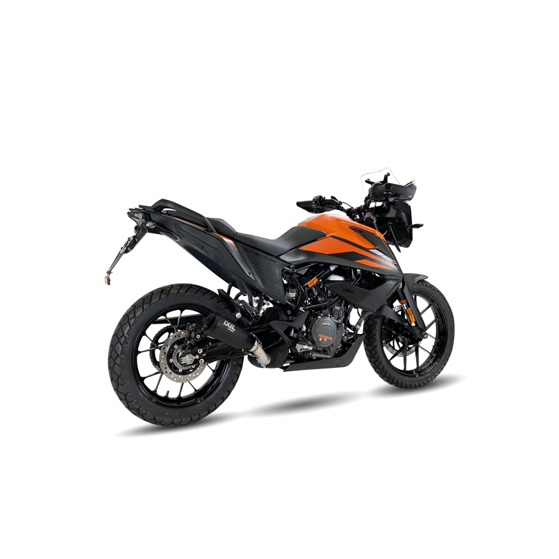 IXIL RB Edelstahl black Auspuff passend für KTM 390 ADVENTURE