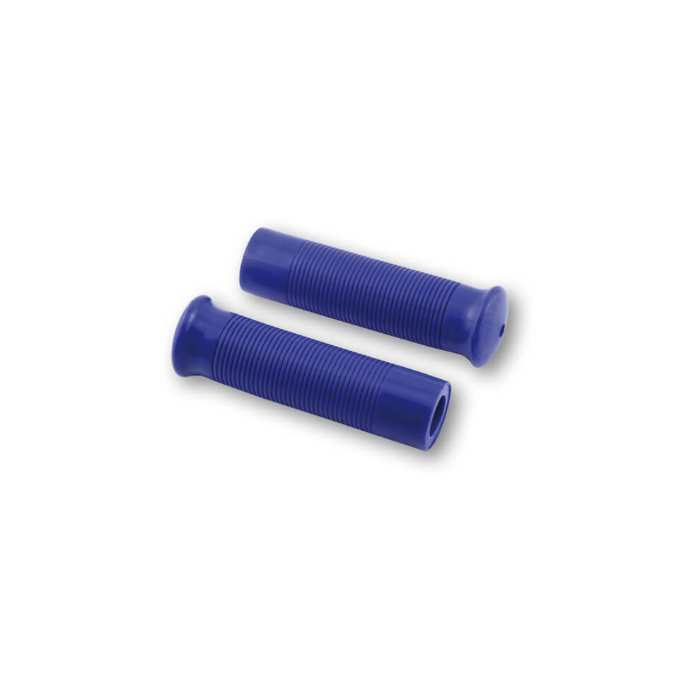 Lenkergriffe Custom Retrostyle für 7/8 Zoll Lenker (22mm) in blau