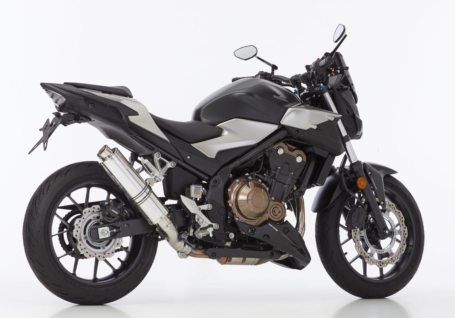 HURRIC Supersport Auspuff passend für Honda CBR500R 2017-2018 - Kama Bike Parts