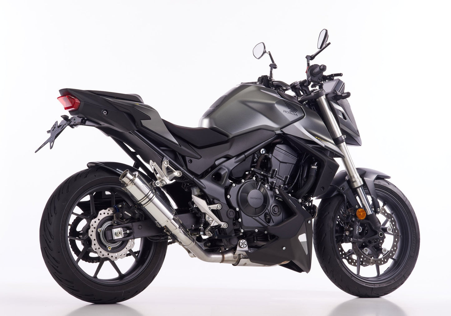 HURRIC Supersport Auspuff Super Short passend für Honda CB750 Hornet 2023-2024 - Kama Bike Parts