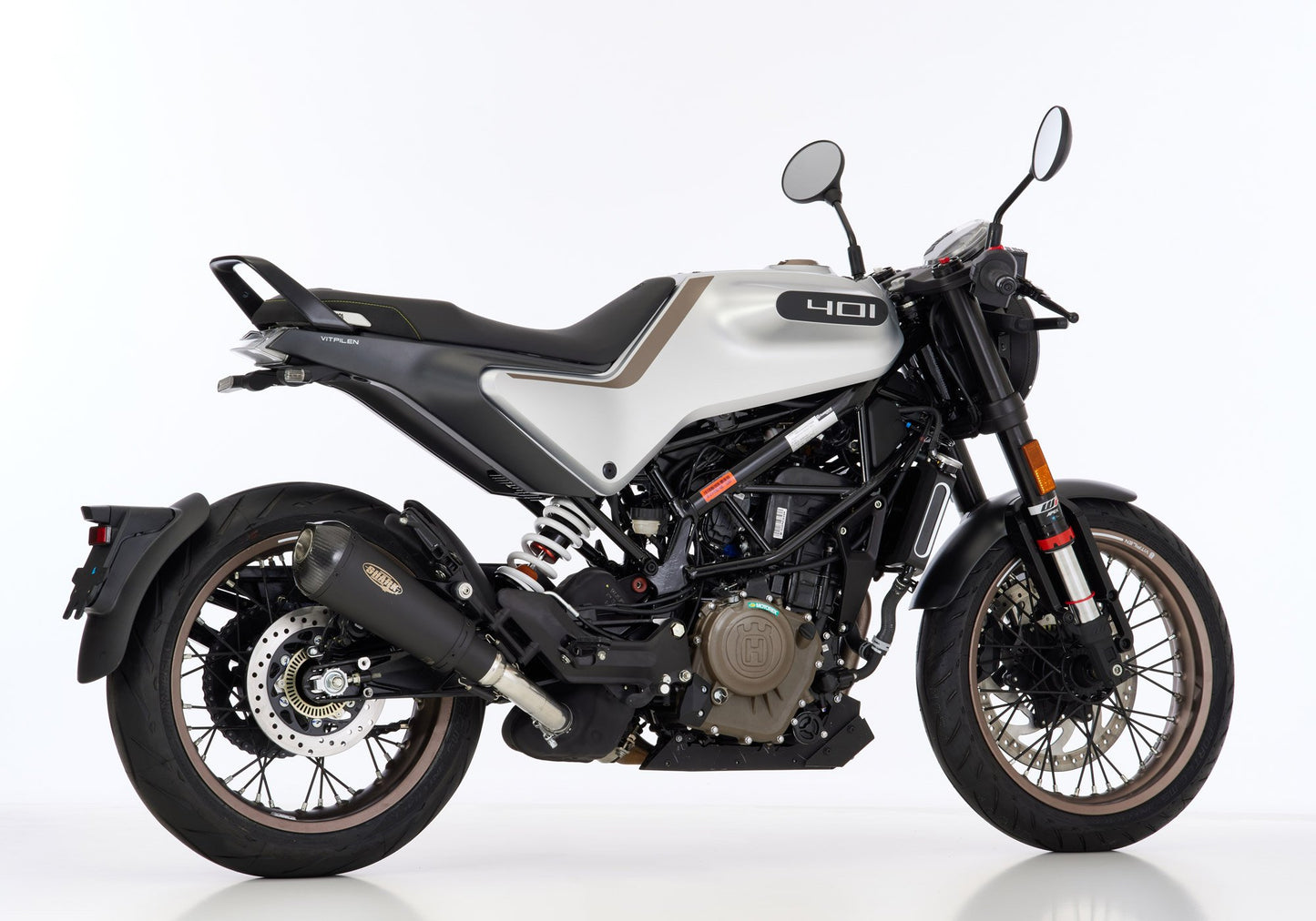 SHARK DSX-7 Auspuff Super Short passend für KTM RC 390 2022-2024 - Kama Bike Parts