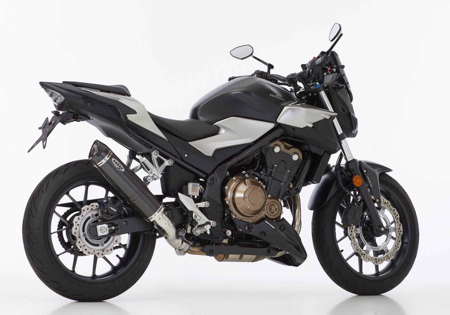 SHARK Street GP Auspuff passend für Honda CB500F 2017-2018 - Kama Bike Parts