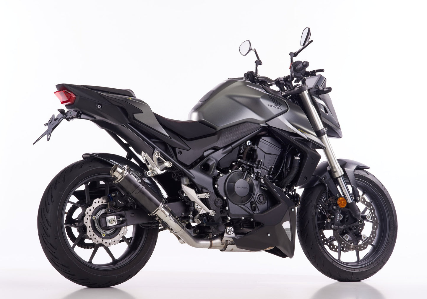HURRIC Supersport Auspuff Super Short passend für Honda CB750 Hornet 2023-2024 - Kama Bike Parts