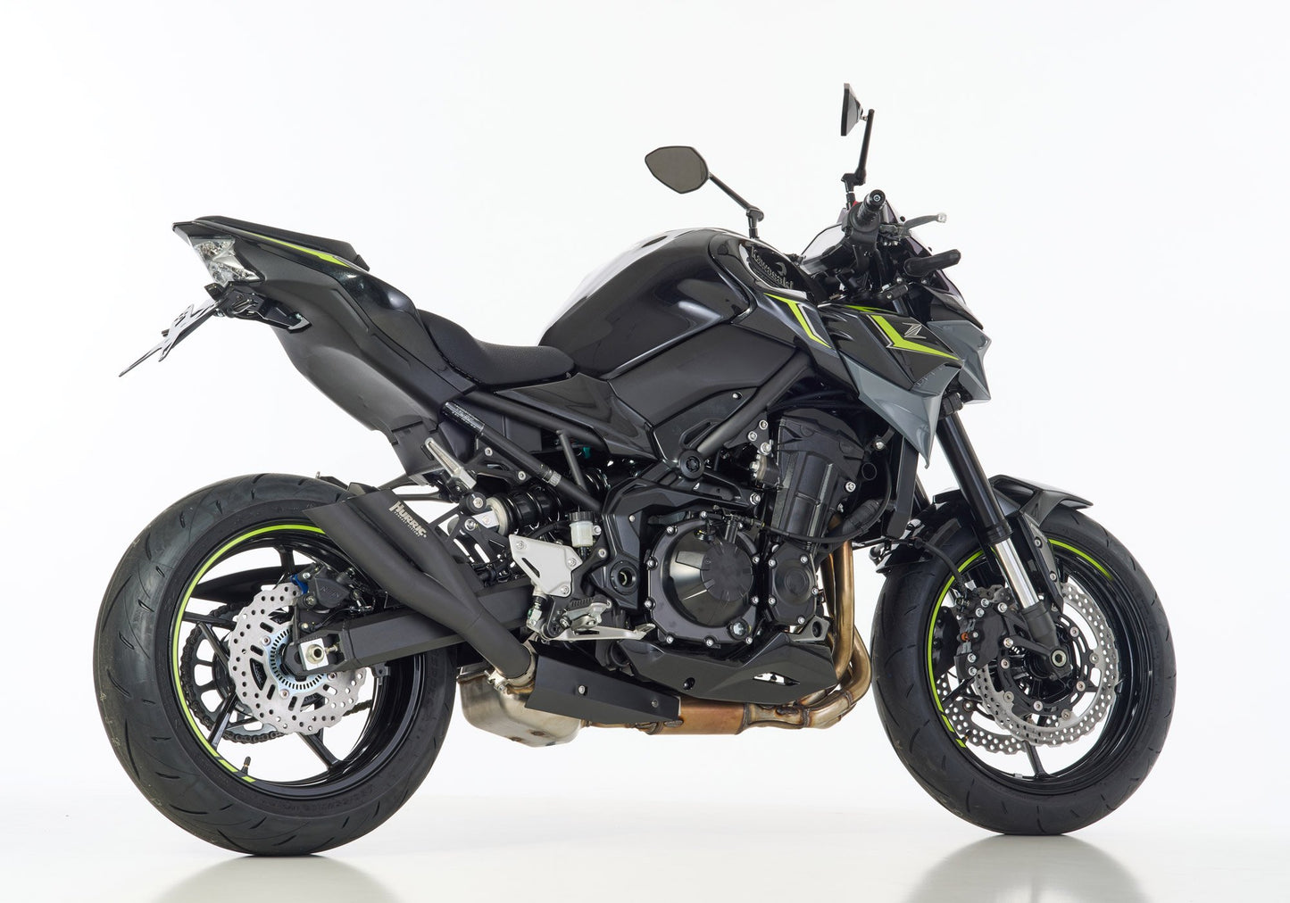 HURRIC Pro 2 GP Auspuff passend für Kawasaki Z900 2020-2024 - Kama Bike Parts
