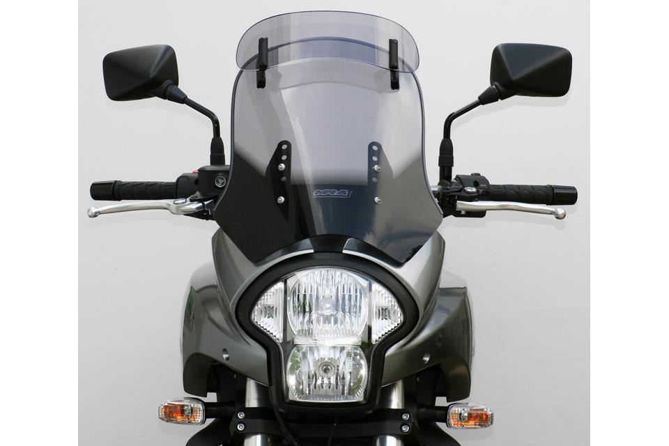 MRA Vario Tourenscheibe rauchgrau passend für Kawasaki Versys 650 2006-2009