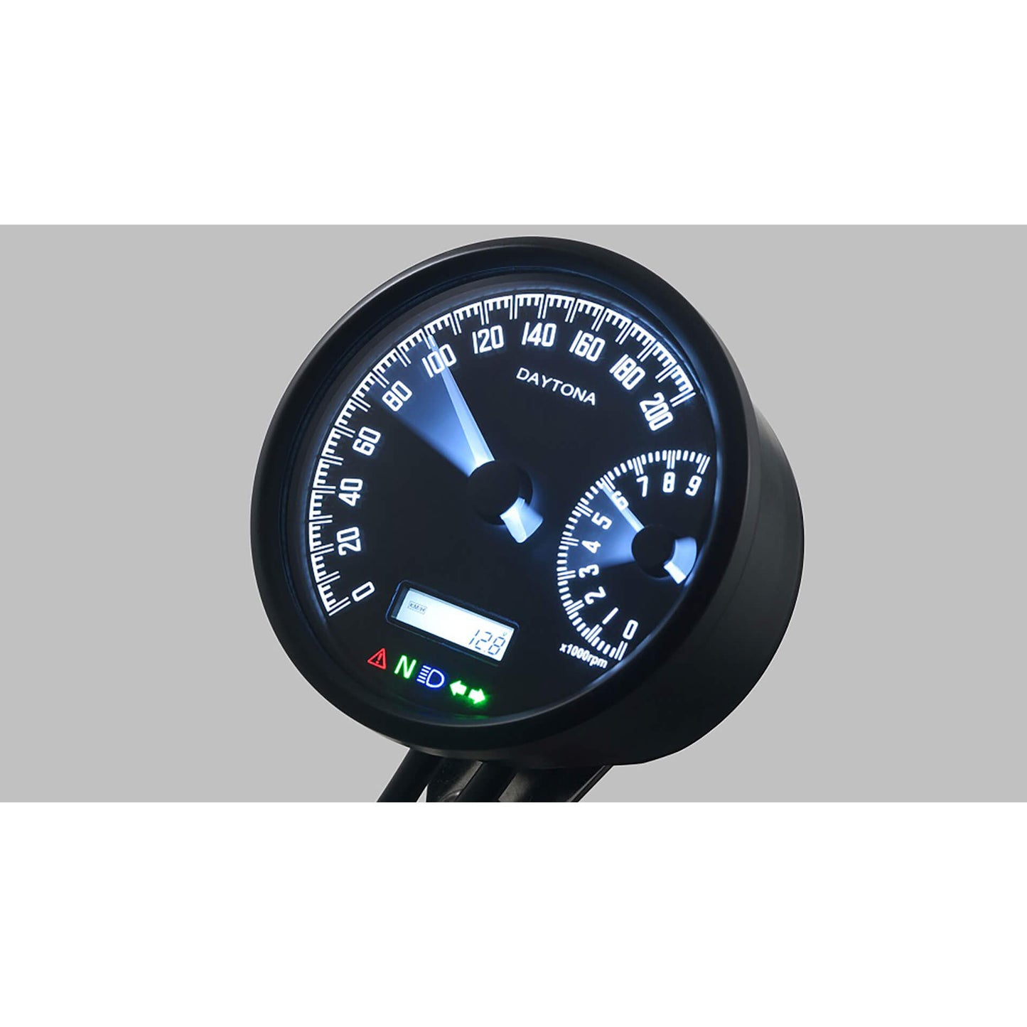 DAYTONA VELONA W Digitaler Tacho und Drehzahlmesser - Kama Bike Parts