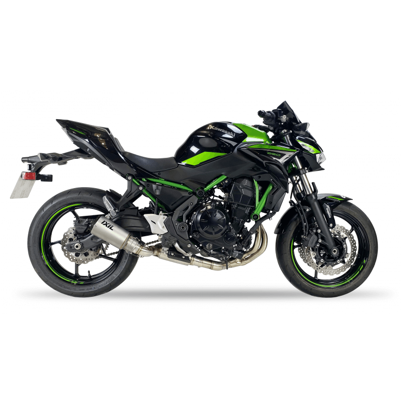 IXIL RC Auspuff mit Kat passend für Kawasaki Z 650/Ninja 650 2023-