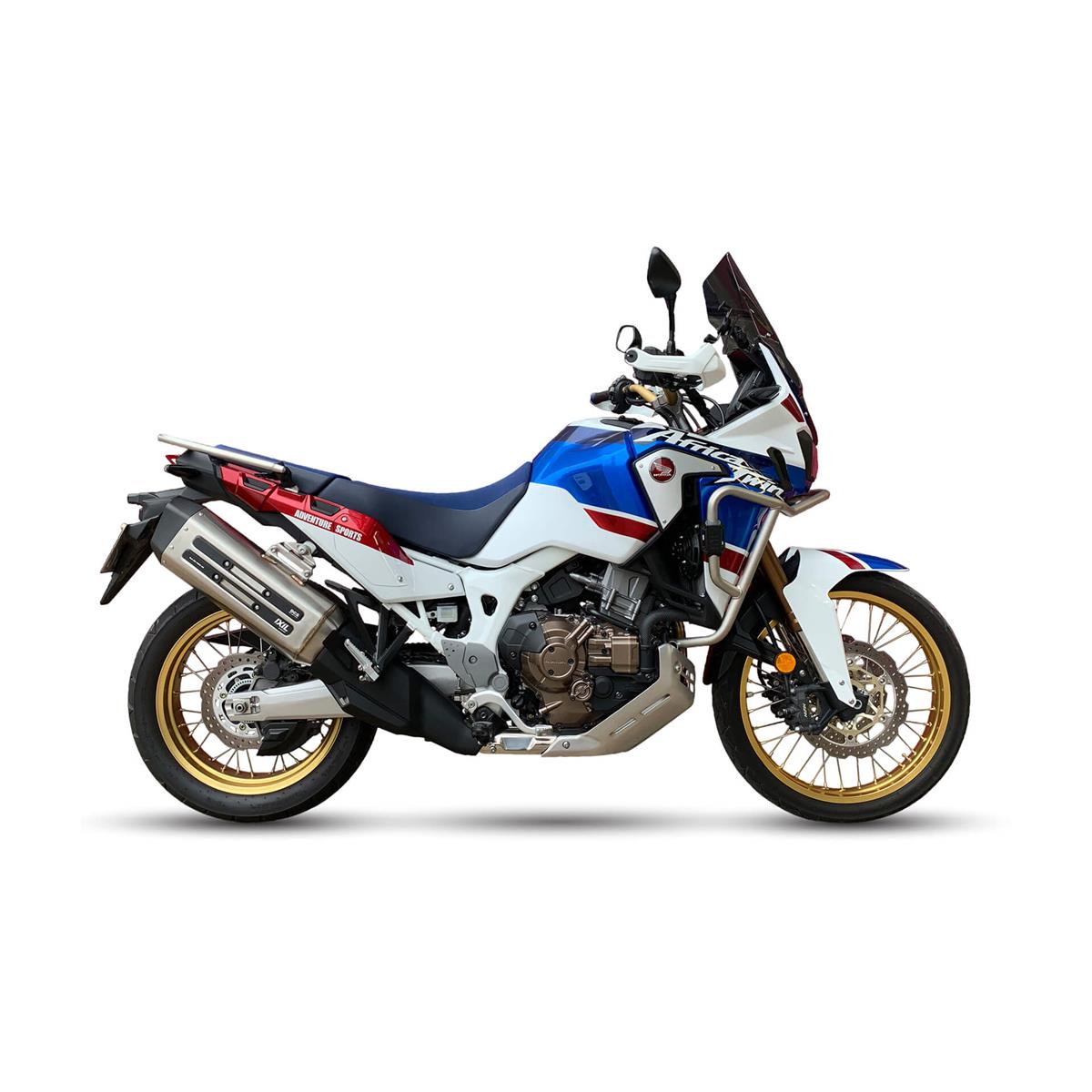 IXIL MXT Edelstahl Auspuff passend für Honda CRF 1000 L AFRICA TWIN 2016-2019