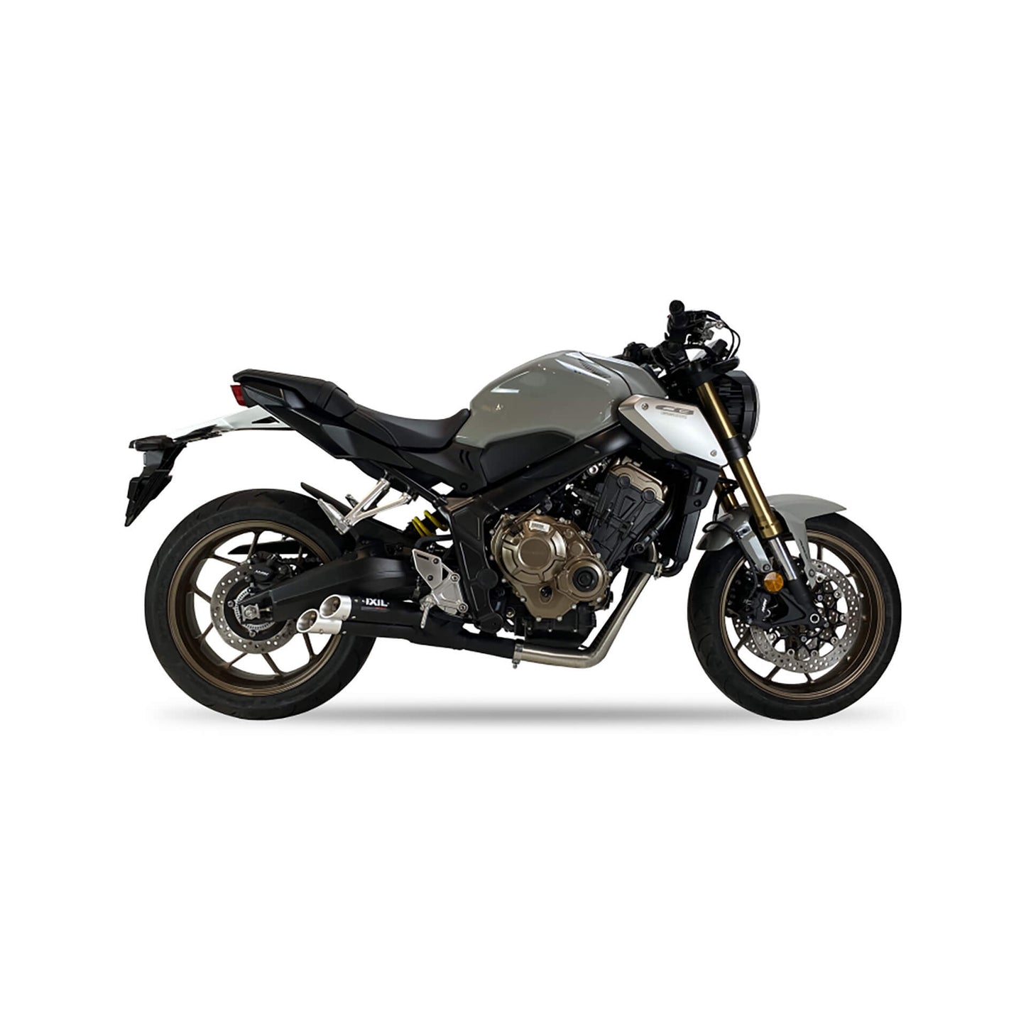IXIL Hyperlow XL Auspuff mit Kat passend für Honda CB 650 R 2021-