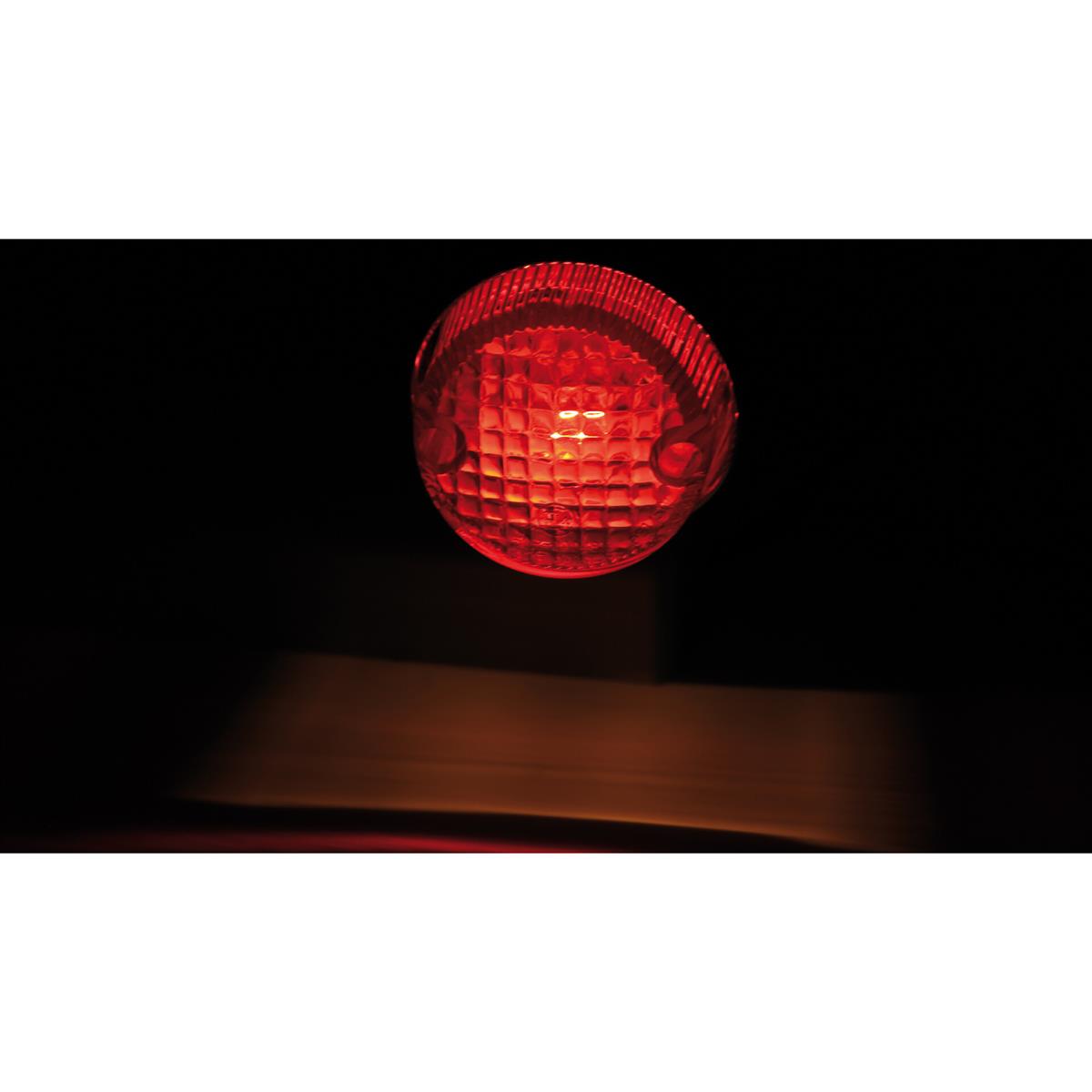 Highsider Texas Rücklicht Chrom – Motorrad Mini Rücklicht 12V E-geprüft