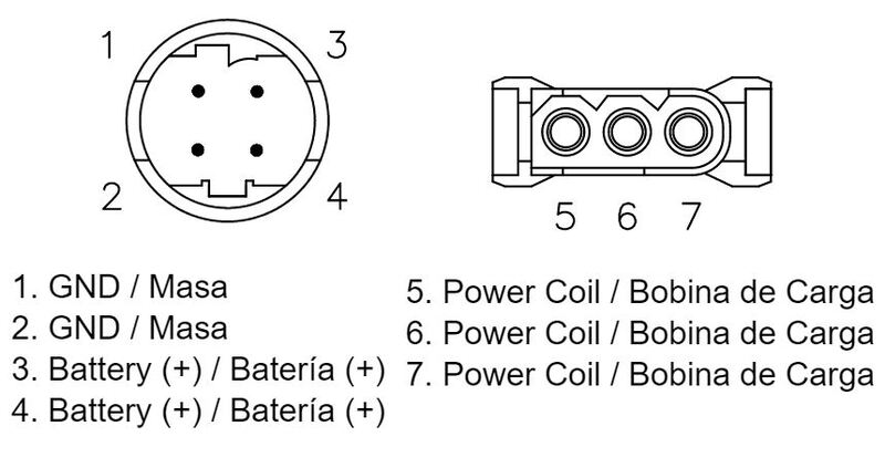 Laderegler passend für BMW F 800 R 2009-2019 - Kama Bike Parts
