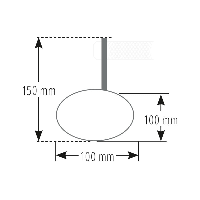 HIGHSIDER Motorrad-Lenkerendenspiegel Enterprise Schwarz/Silber E-geprüft