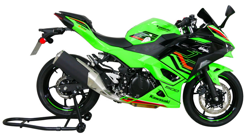 MRA Racingscheibe "R" schwarz passend für Kawasaki NINJA 500 SE 2024-