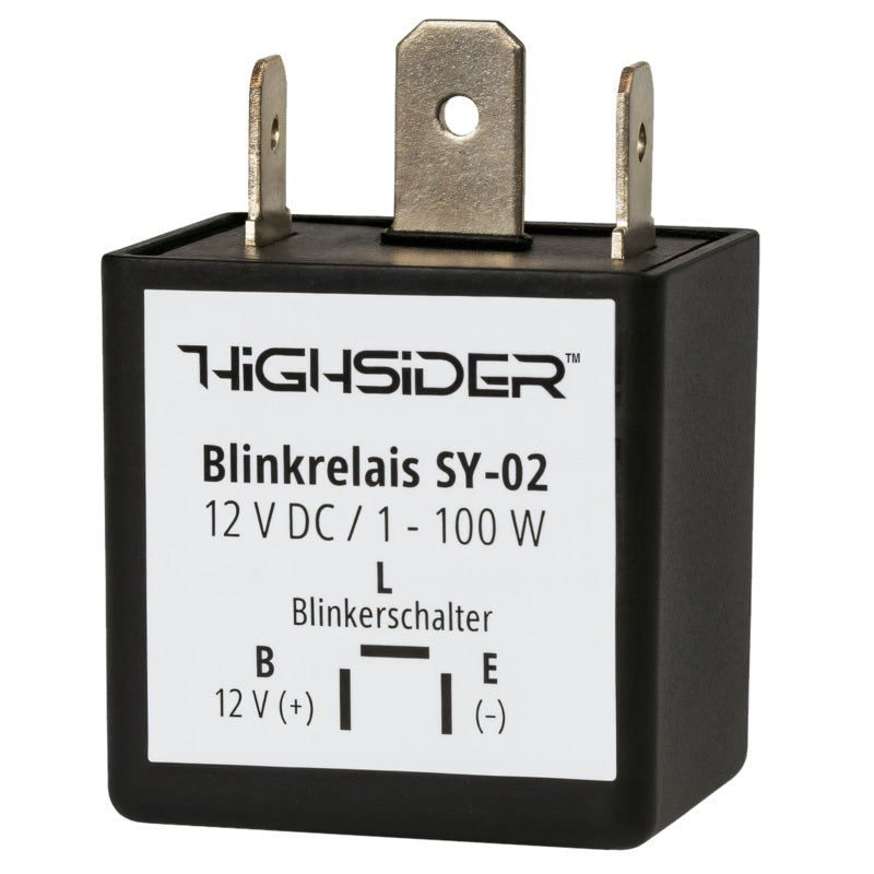 HIGHSIDER smart SY-02 Blinkrelais 3-polig, 12 VDC, 1-100 Watt