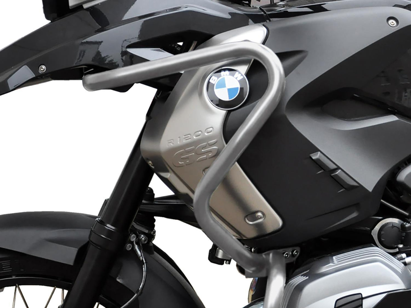 ZIEGER Oberer Sturzbügel silber passend für BMW R 1200 GS 2008-2012