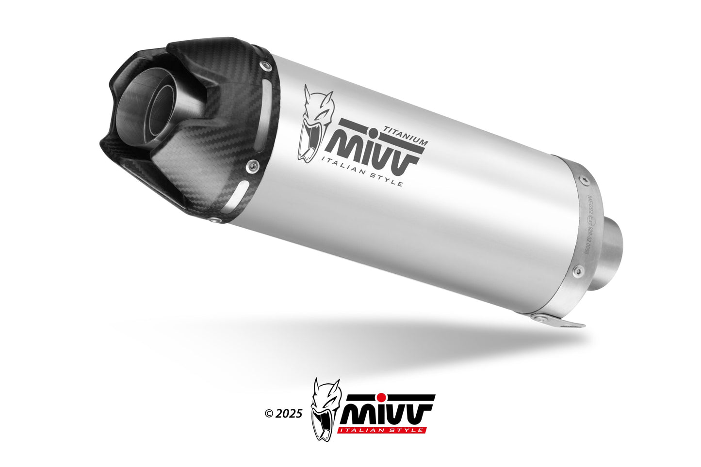 MIVV AK-1 Auspuff Titan passend für KAWASAKI Z 900 2025-2026