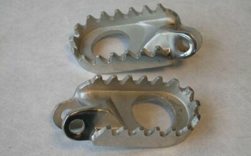 BIHR Fußrasten Stahl passend für Honda XR 600 R 1985-1998 - Kama Bike Parts