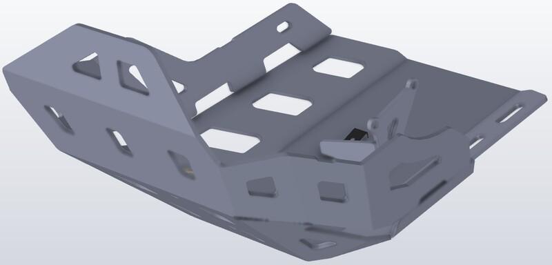 Motorschutz passend für KTM 1290 SUPER ADVENTURE 2017-2020 - Kama Bike Parts