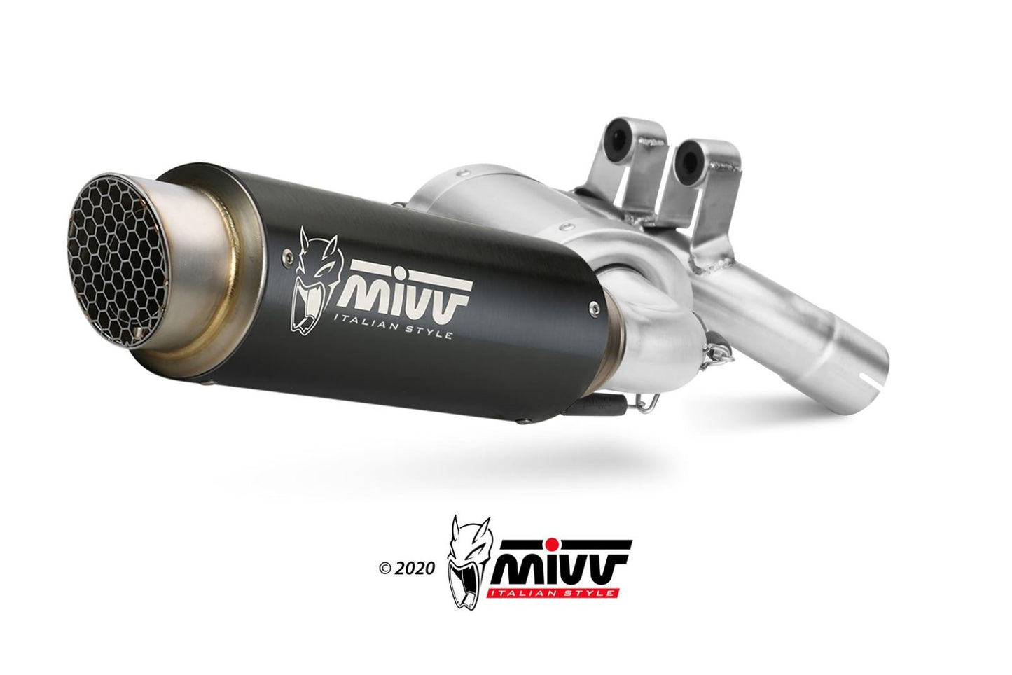 MIVV GPpro Auspuff schwarz passend für BMW F 900 R 2020-2026