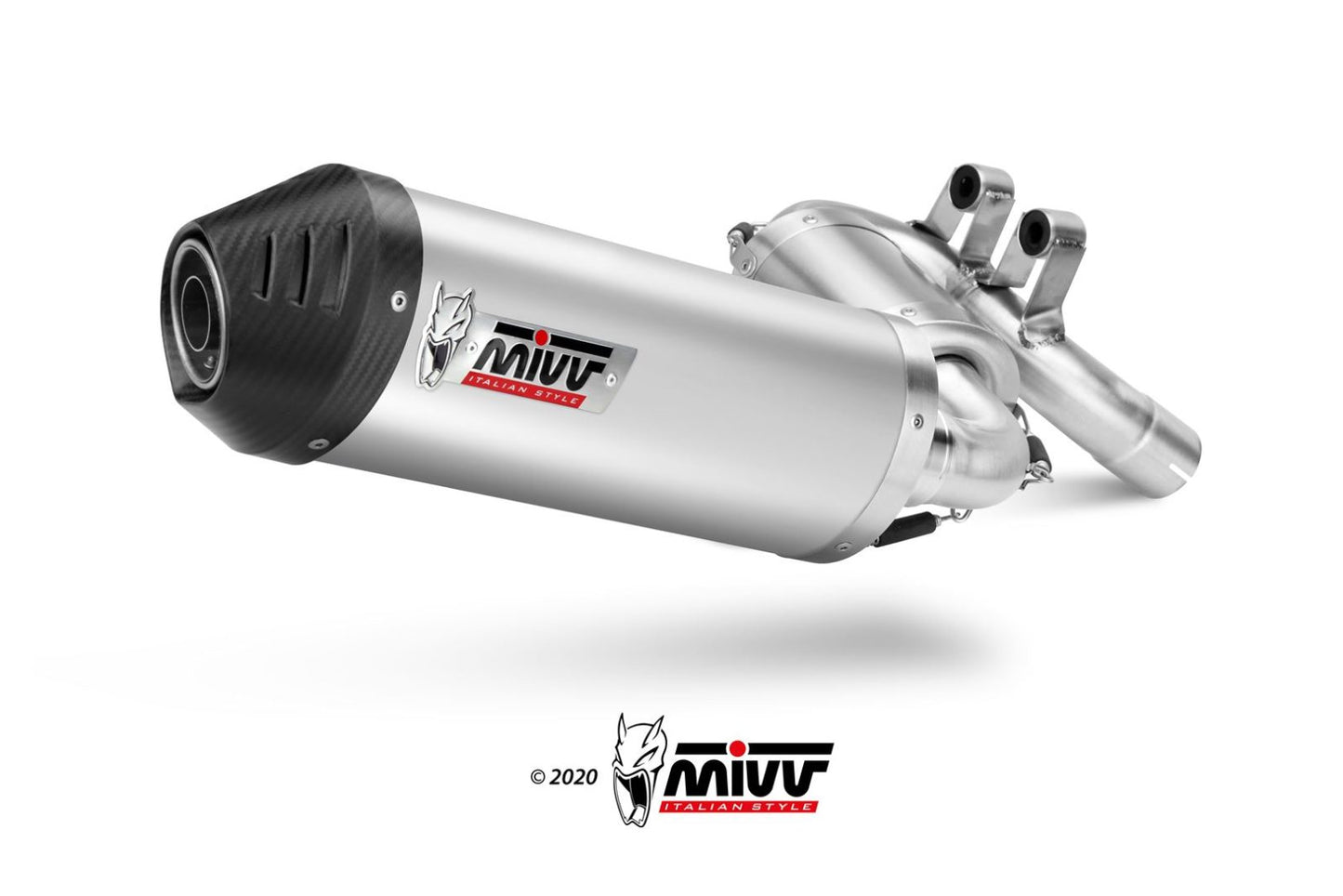 MIVV Oval Auspuff Titan passend für BMW F 900 XR 2020-2026