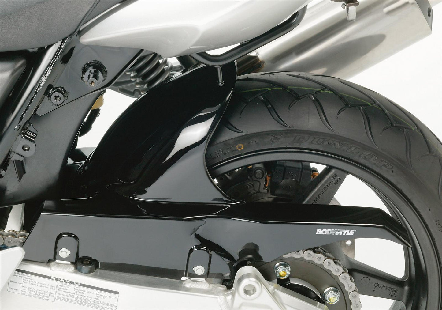BODYSTYLE Hinterradabdeckung passend für Honda CB 1300 S 2005-2013 - Kama Bike Parts