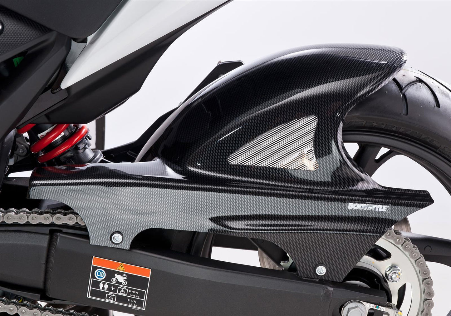 BODYSTYLE Hinterradabdeckung passend für Honda Integra 700 2012-2013 - Kama Bike Parts