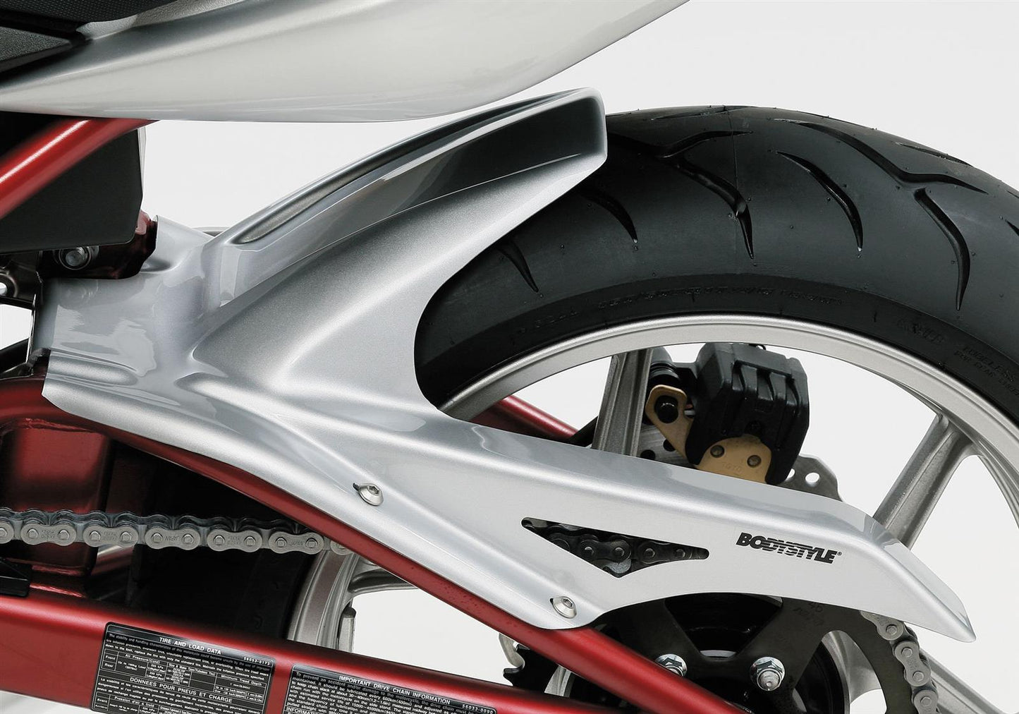 BODYSTYLE Hinterradabdeckung passend für Kawasaki ER-6N 2006-2008 - Kama Bike Parts