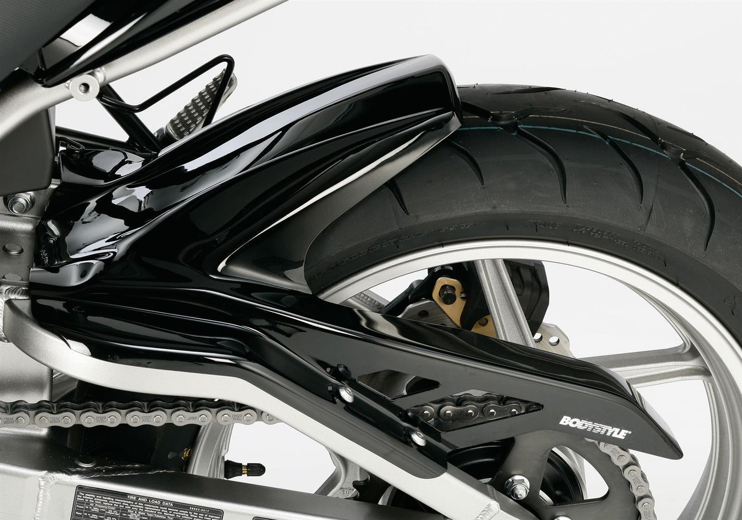 BODYSTYLE Hinterradabdeckung passend für Kawasaki KLE 650 Versys 2015-2016 - Kama Bike Parts