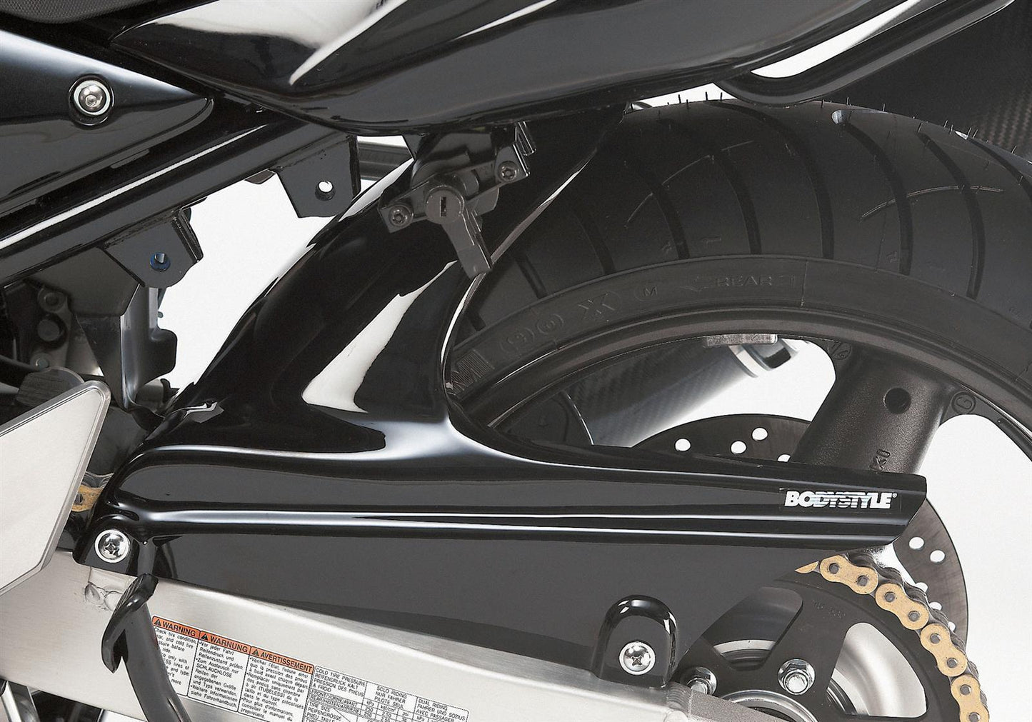 BODYSTYLE Hinterradabdeckung passend für Suzuki GSF 650 Bandit 2009-2016 - Kama Bike Parts