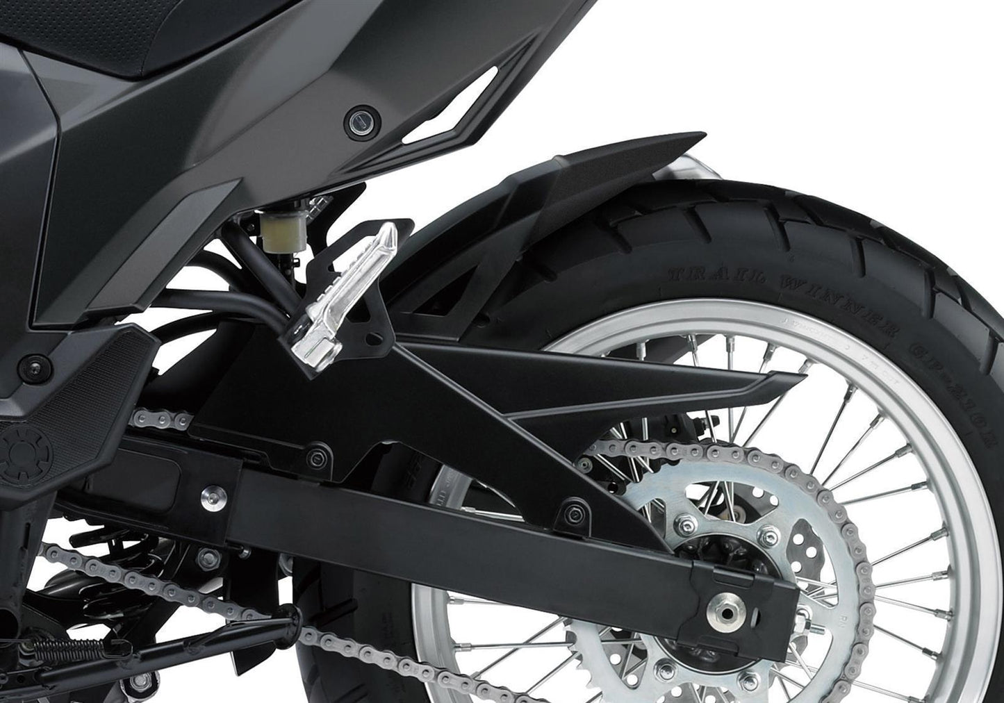 BODYSTYLE Hinterradabdeckungsverlängerung passend für Kawasaki Versys-X 300 2017-2020 - Kama Bike Parts